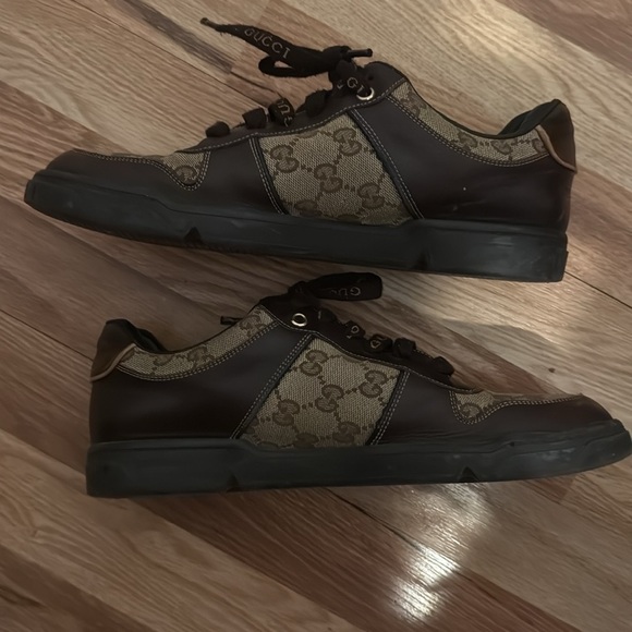 GUCCI/GG/patterned low top sneakers - Picture 2 of 7